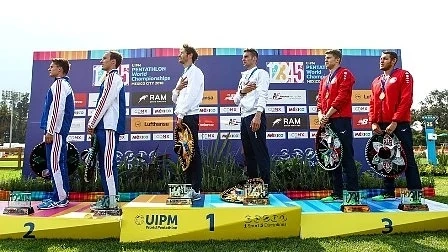 3-то място за мъжката ни щафета на Световното първенство по модерен петобой