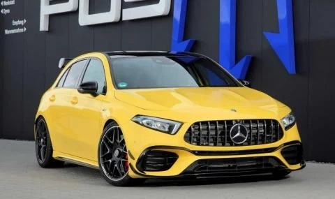 Двулитровият Mercedes А-Klasse се превръща в суперкар