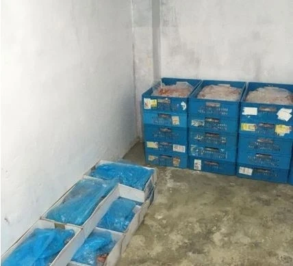 Иззеха 1 тон месо от цех в село Караджово