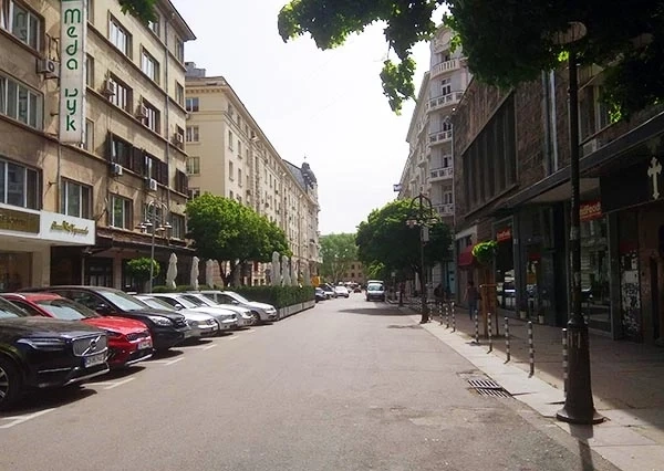 Ул.„Съборна“ в София става пешеходна