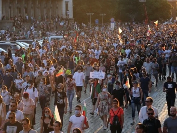 Антиправителствен протест: Ден 19