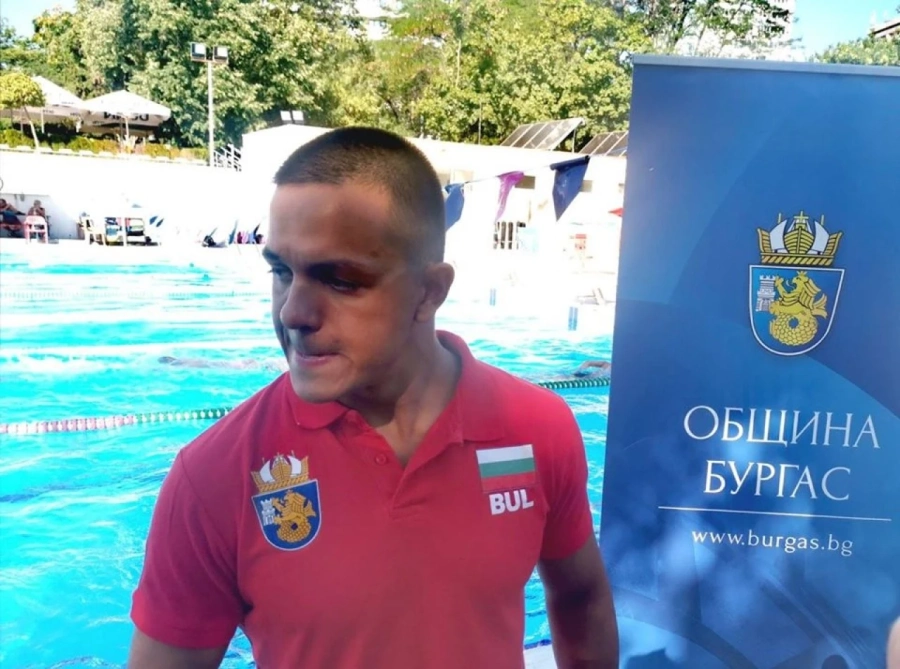 Цанко Цанков атакува световен рекорд в плуването