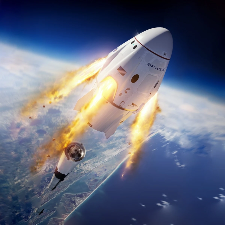 SpaceX спря ракета Falcon 9 18 секунди преди пуск