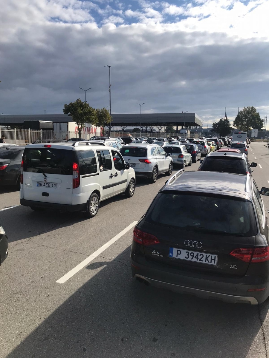 Километрични опашки на ГКПП Капитан Андреево