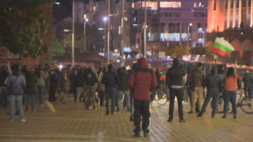 103-а вечер на протести в София