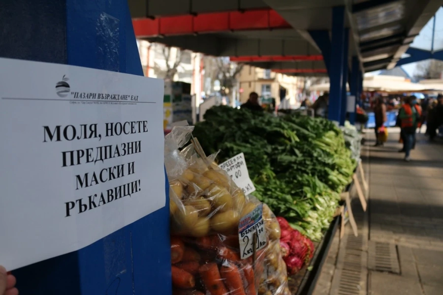 По пазарите в София: Продавачите нямат да работят, ако кашлят