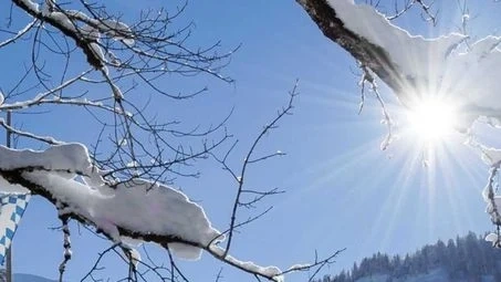 Днес слънчево с максимални температури между 2° и 7°
