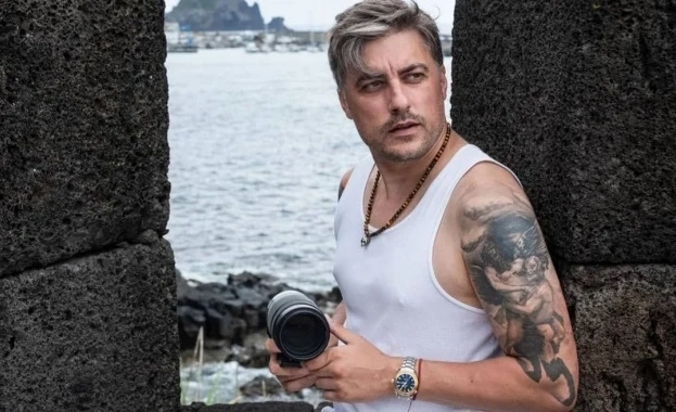 Владо Карамазов снима за Вог, Елина Кешишева - за Диор