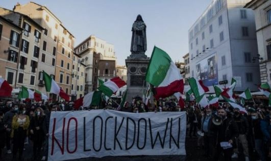 По голямата част от Италия се очаква да бъде обявена за