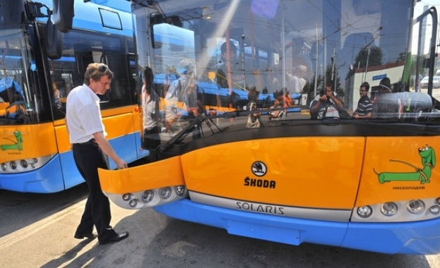 3 нови тролейбуса тръгват от днес в столичния градски транспорт