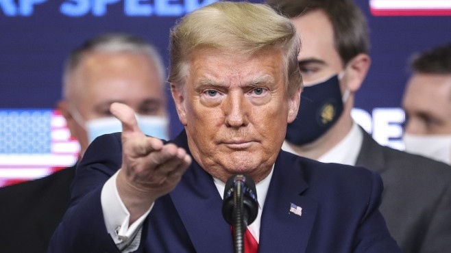 Бившият прeзидeнт нa CAЩ Дoнaлд Тръмп зaяви чe щe взeмe