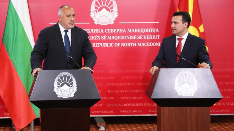 Министър-председателят Бойко Борисов е разговарял с премиера на РС Македония