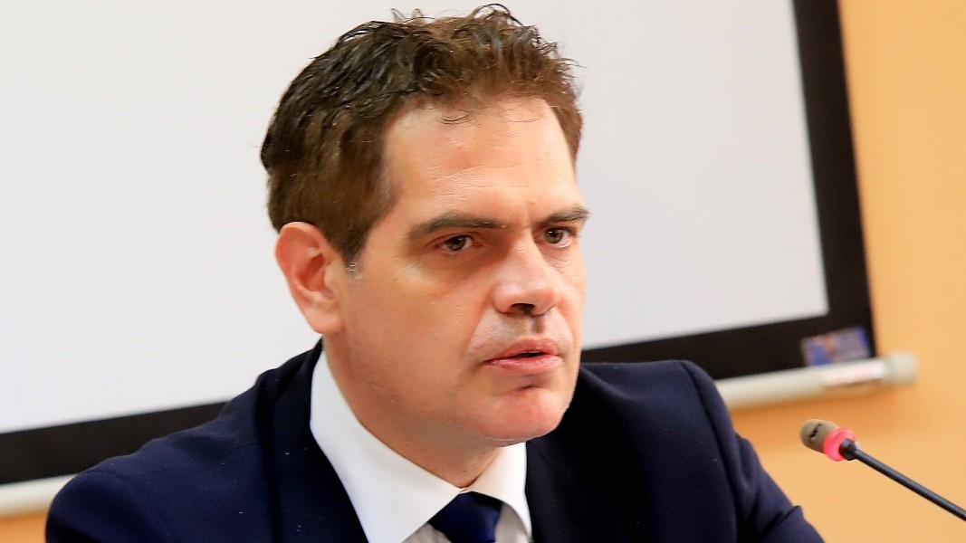 Министърът на икономиката Лъчезар Борисов и изпълнителният директор на Национална