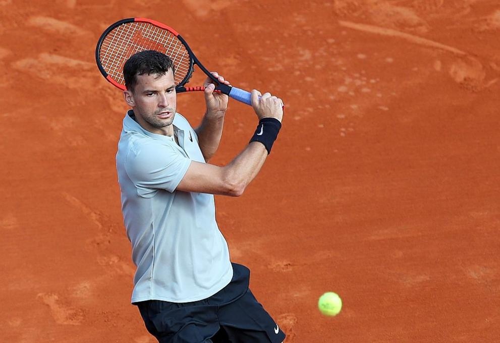 Григор Димитров ще се включи в двойковия турнир в Монте