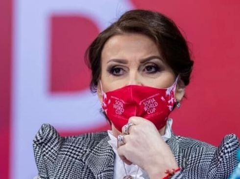 Президентът на Българската федерация по художествена гимнастика Илиана Раева направи