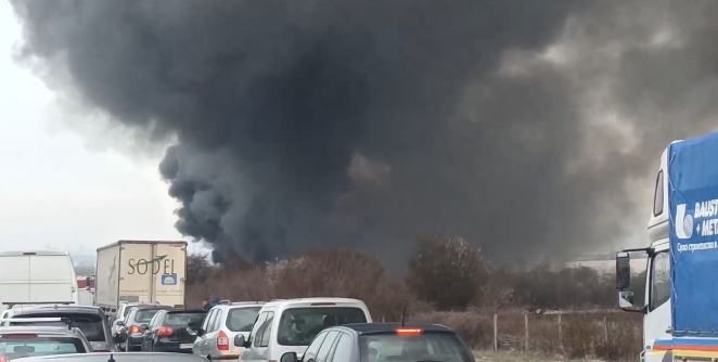 Катастрофа затвори АМ Тракия в двете посоки Инцидентът е станал на