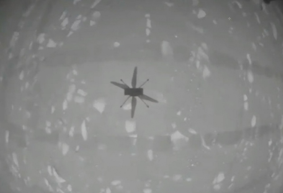 За пръв път: Хеликоптер на НАСА с полет на Марс