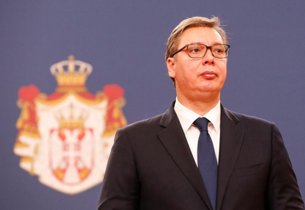Сръбският президент Александър Вучич се имунизира с втора доза от