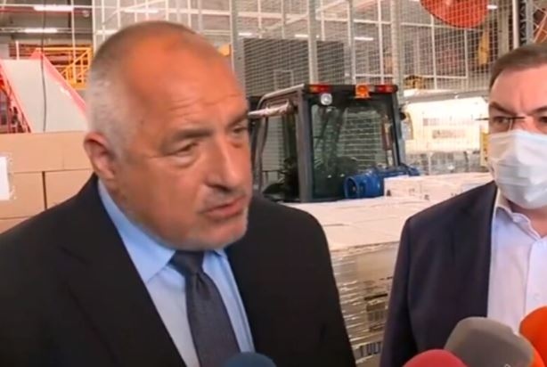 Премиерът в оставка Бойко Борисов посочи че в България и