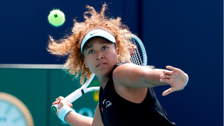 Четирикратната шампионка в турнирите от Големия шлем Наоми Осака заяви