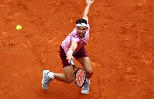 Разочарование за Григор Димитров на Ролан Гарос 30 годишният българин получи