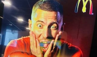 Еден Азар е новото лице на Макдоналдс Той ще рекламира