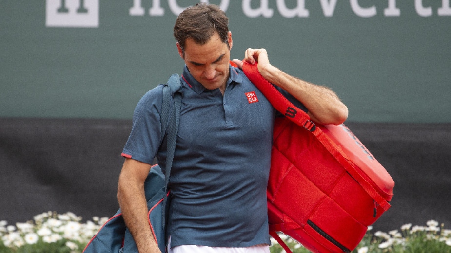 Бившият номер 1 в света Роджър Федерер се оттегли от
