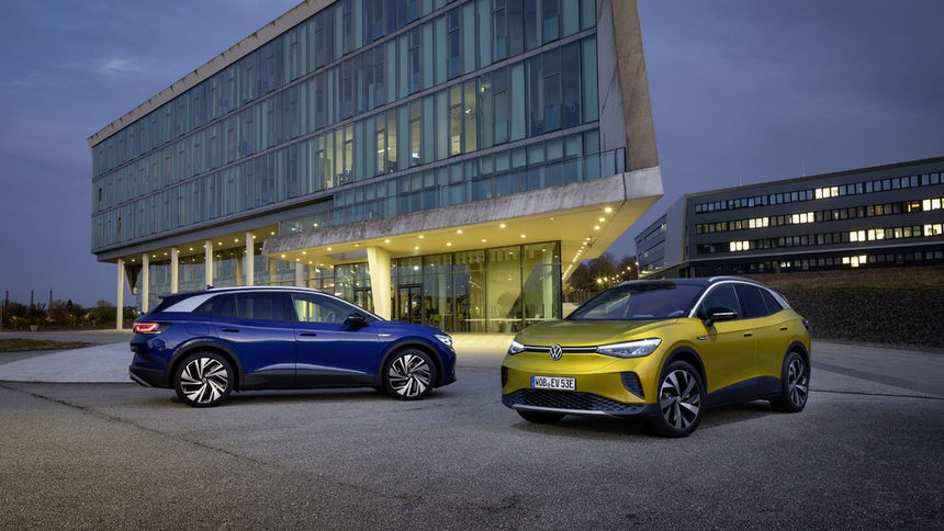 Eлектрическият кросоувър Volkswagen ID 4 който вече беше избран за Световен