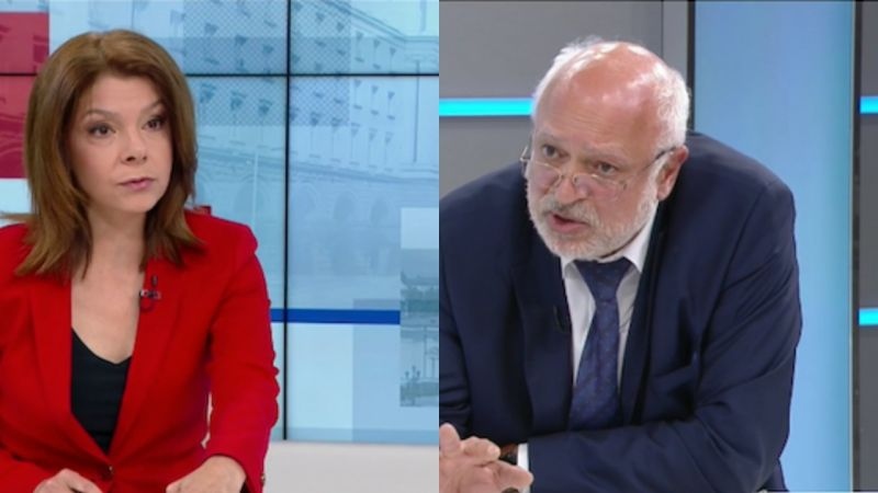 Водещата на предаването Още от деня по БНТ Надя Обретенова