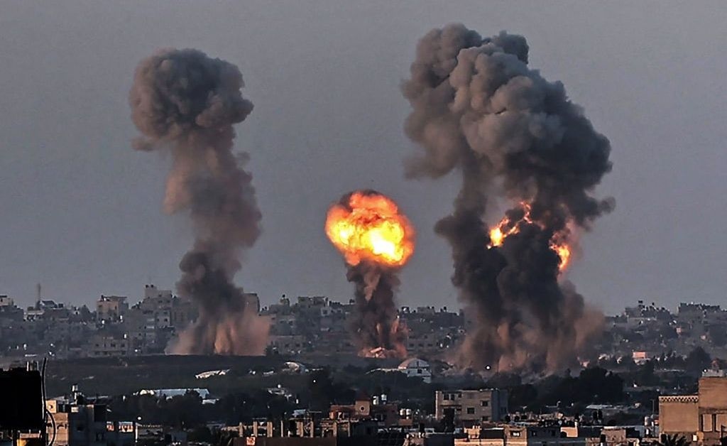 Израел отново е нанесъл въздушни удари по ивицата Газа Тел