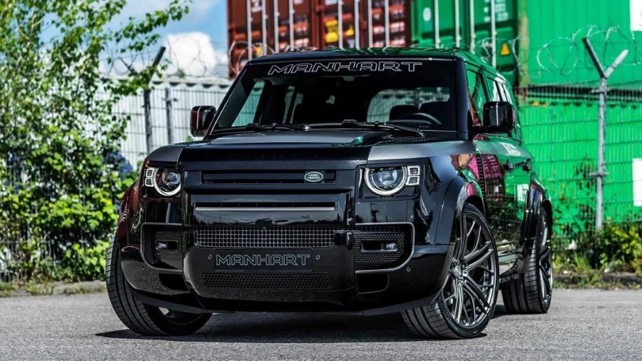 Land Rover Defender от Manhart получава стилна визия и 512 конски сили