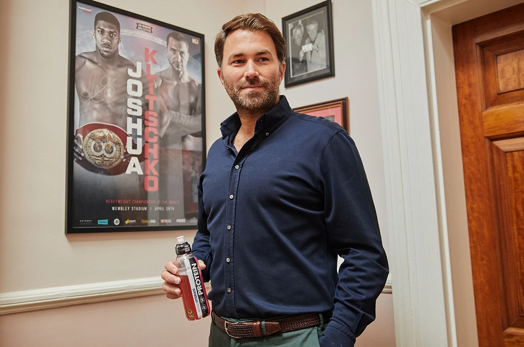 Промоутърът на Антъни Джошуа Еди Хърн обяви датата