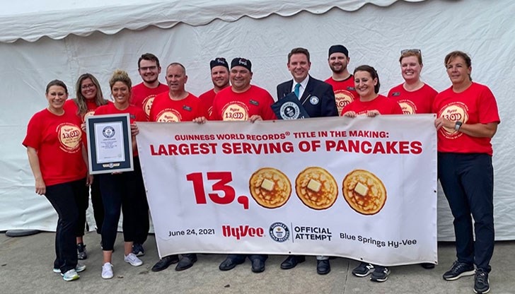 Верига супермаркети в САЩ подобри рекорда на Гинес приготвяйки 13