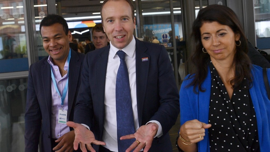 Любовницата на бившия здравен министър на Великобритания Мат Ханкок