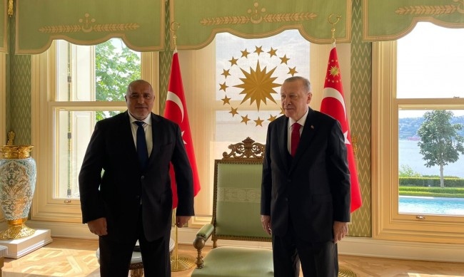 Лидерът на ГЕРБ Бойко Борисов се срещна с президента на