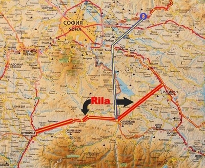 Идеята за строителството на автомагистрала Рила известна като далечен южен