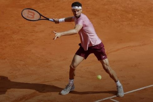 Националите за Купа Дейвис Димитър Кузманов и Адриан Андреев записаха