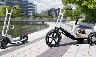 BMW показа електрическа триколка и тротинетка