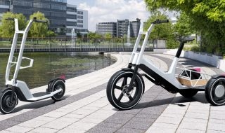 BMW показа концепт на електрическа триколка и електрическа тротинетка с