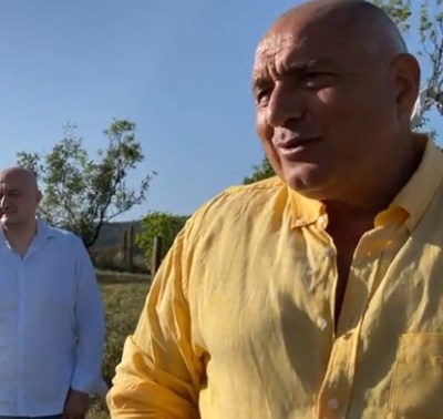 Председателят на ГЕРБ Бойко Борисов е на посещение в Губеш