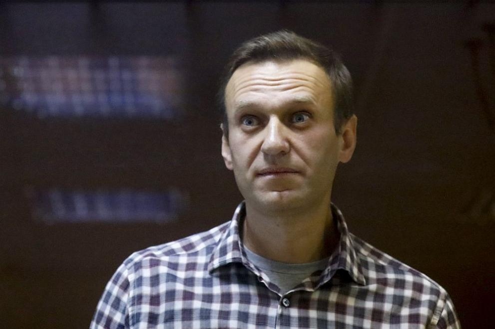 Руският дисидент Алексей Навални, който излежава присъда в затворнически лагер,