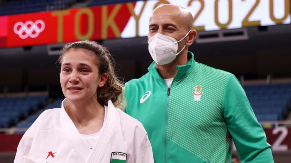 Олимпийската шампионка по карате в категория до 55 кг Ивет