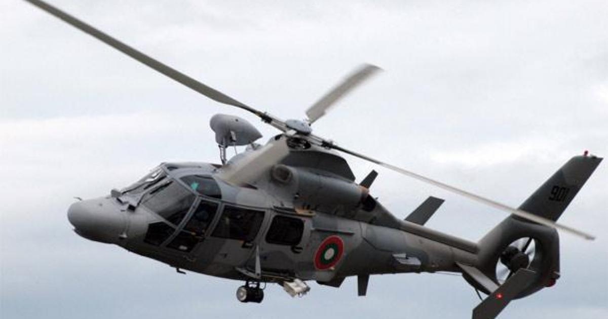Вертолет на българските Военноморски сили е участвал в операцията по