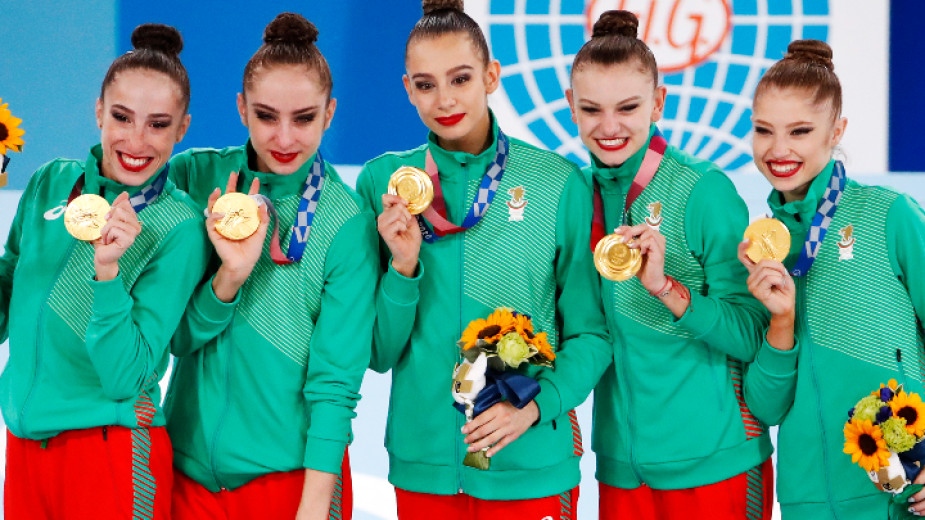 Българският ансамбъл по художествена гимнастика спечели златен медал на Игрите