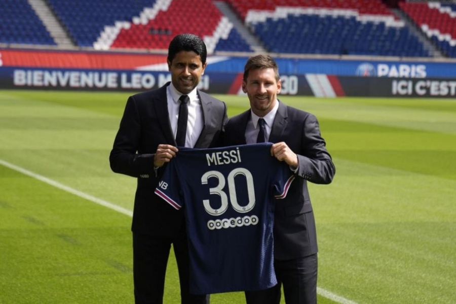 Меси с първа тренировка за ПСЖ