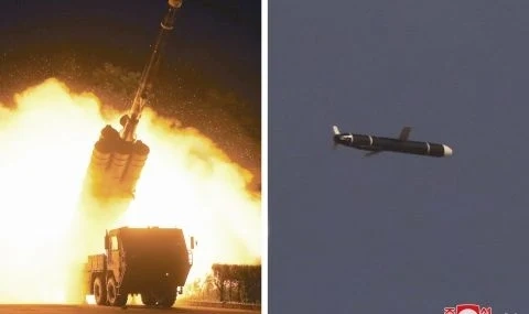 Северна Корея изстреля крилати ракети