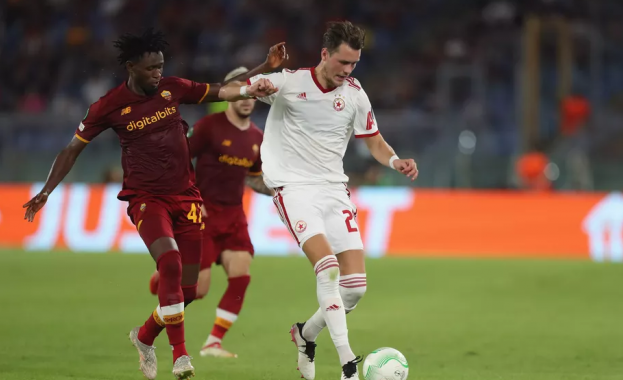 Италианският Рома победи носителя на Купата на България ЦСКА с