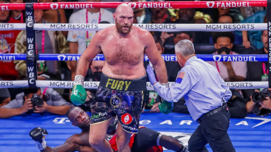Тайсън Фюри защити световната си титла на Световния боксов съвет