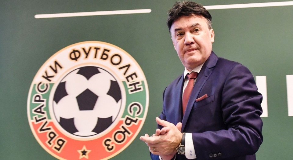 Президентът на Българския футболен съюз Борислав Михайлов заяви че оценява
