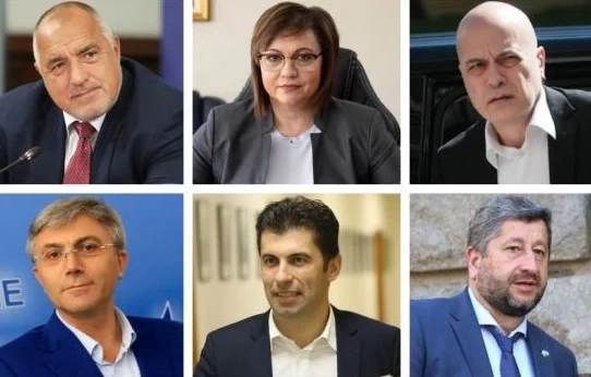 Барометър: ГЕРБ - 26,2%, БСП - 14,9%, ИТН - 14,3%, ДПС - 11,6%, ПП - 10,5%, ДБ - 8,8%